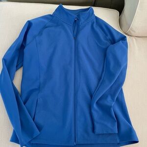 Blue golf jacket